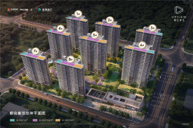 栖霞区燕子矶金地·都会峯范楼盘新房真实图片
