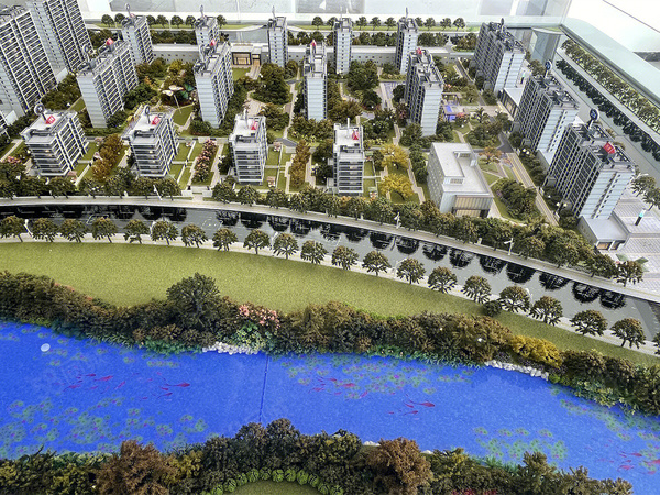 商水城投·金玥湾规划沙盘