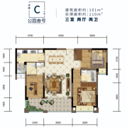 公园壹号户型图