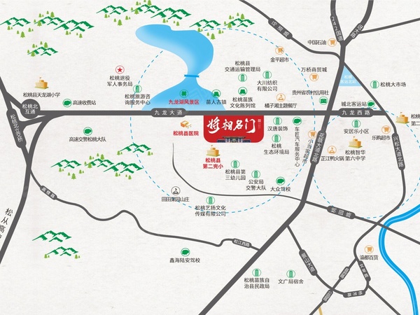将相名门楼盘区位规划