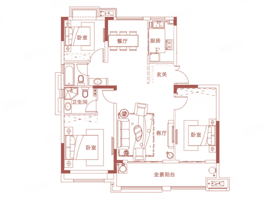 乐富强悦融湾学区图片