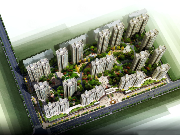 千林世纪城项目整体规划为总栋数为16栋， 一期由5栋高层组成，18-33层。