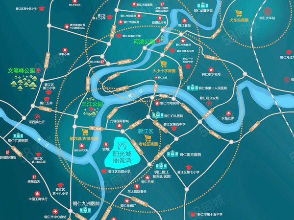 阳光城·丽景湾楼盘区位规划