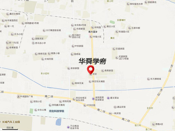 华舜学府楼盘区位规划