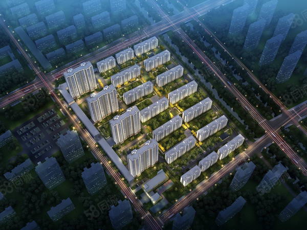 蓝城东方玉园楼盘建筑物外景