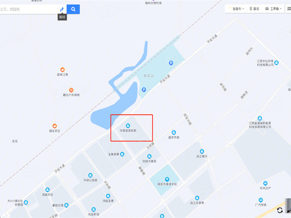 华昌御湖名郡楼盘区位规划