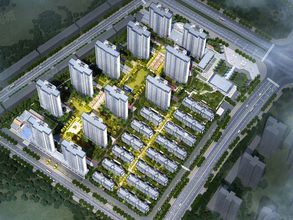 华地美墅湾楼盘建筑物外景