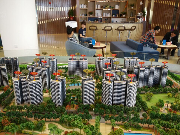 碧桂园滨海国际沙盘图