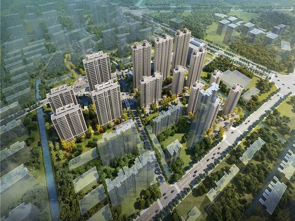 尚海湾楼盘建筑物外景