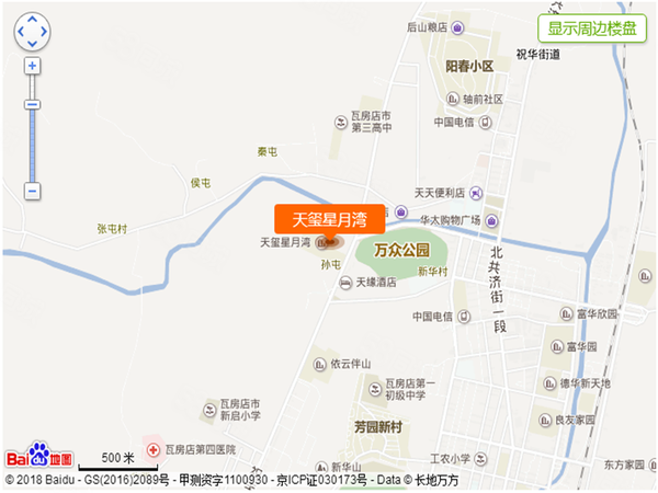 天玺星月湾楼盘区位规划
