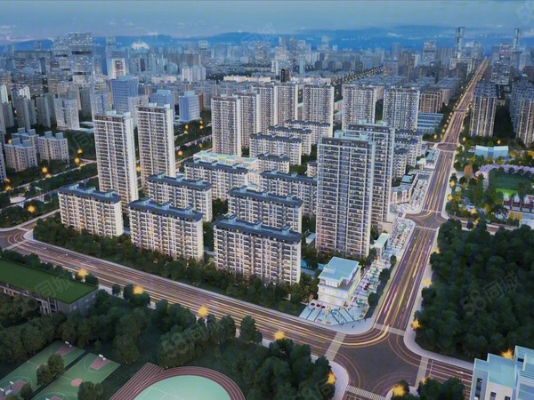 首府·锦绣前城楼盘建筑物外景
