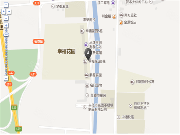 幸福花园楼盘区位规划