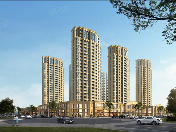 宝城·尚居绿苑楼盘建筑物外景