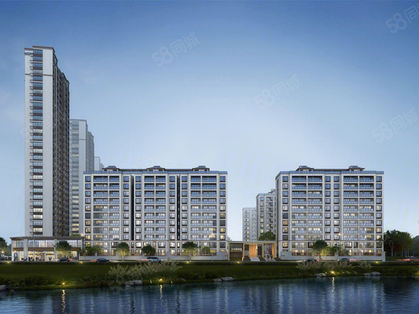 中洲·翡翠城建筑外立面图