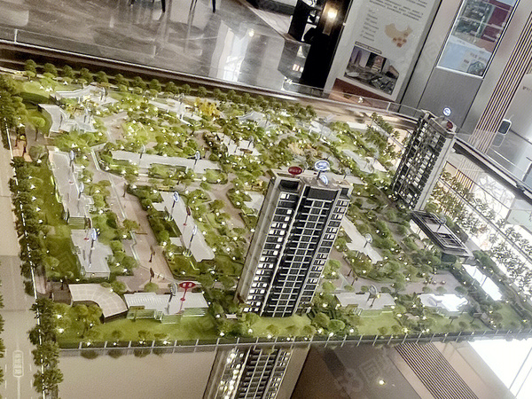 越秀曦悦府规划沙盘