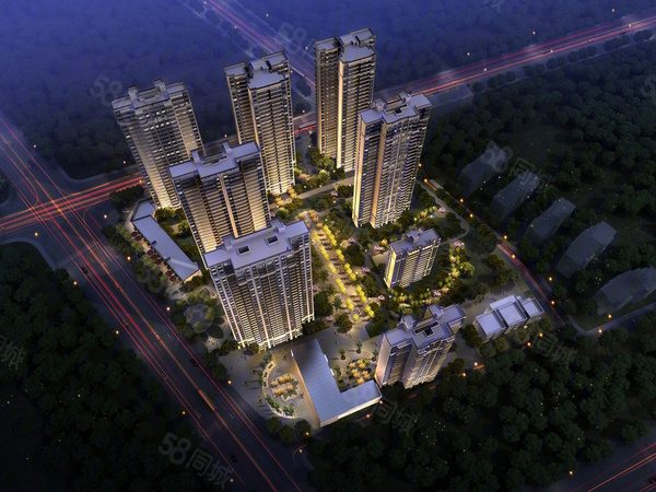 亿都时光楼盘建筑物外景