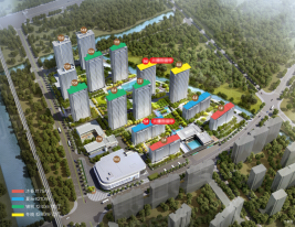 路桥区路北街道方远朗成·四季辰院楼盘新房真实图片