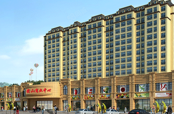 贵宾·豪庭楼盘建筑物外景