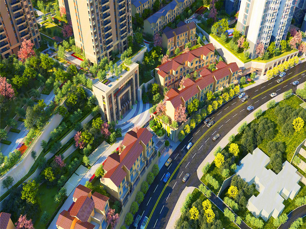 桑植故事·云谷晓镇楼盘建筑物外景