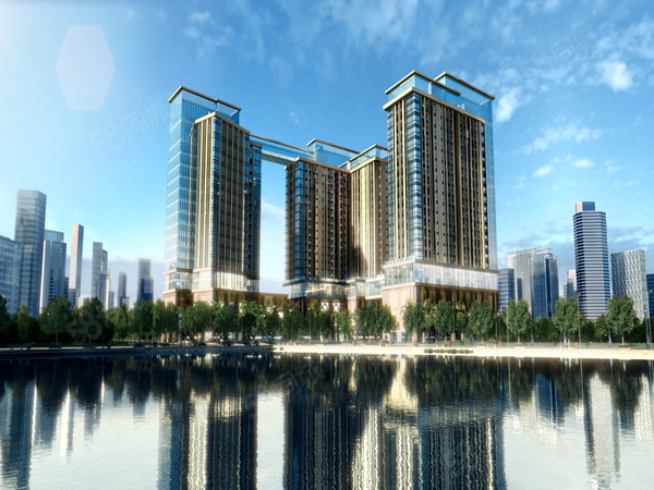 润莱金座楼盘建筑物外景