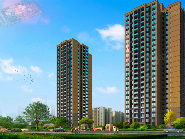 恒鑫名城4期楼盘建筑物外景