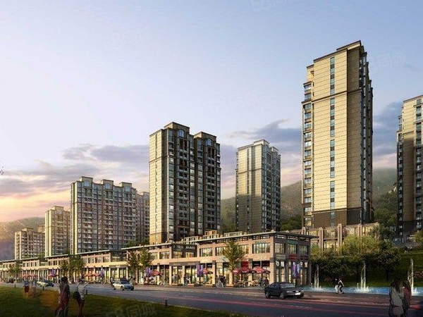千金新城楼盘建筑物外景