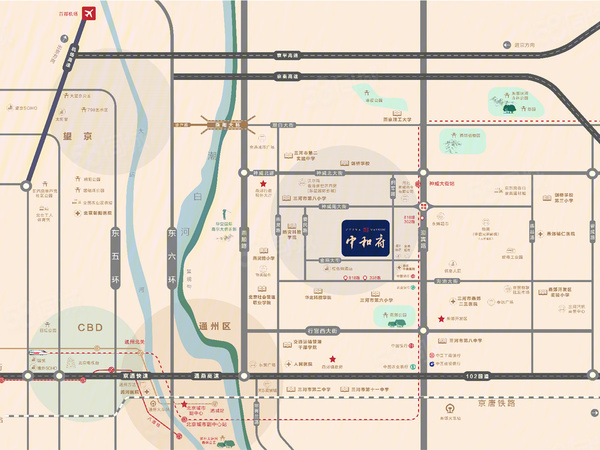 中和府樓盤(pán)區(qū)位規(guī)劃