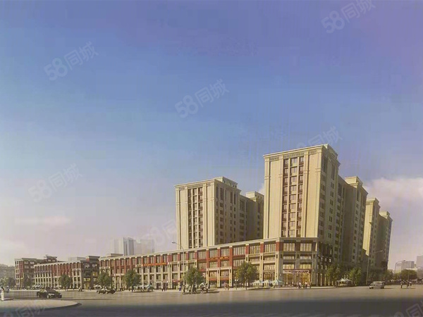 龙升建材城楼盘建筑物外景
