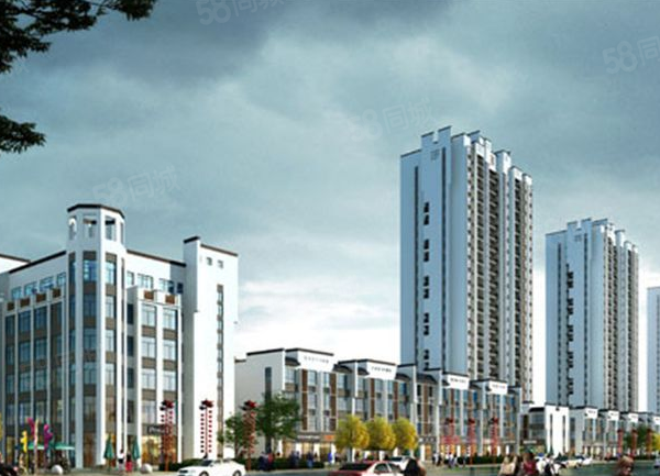 学府名居楼盘建筑物外景
