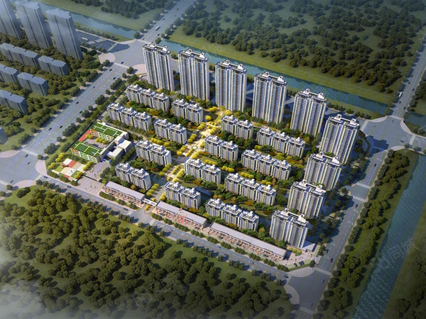 师大·聚龙府楼盘建筑物外景