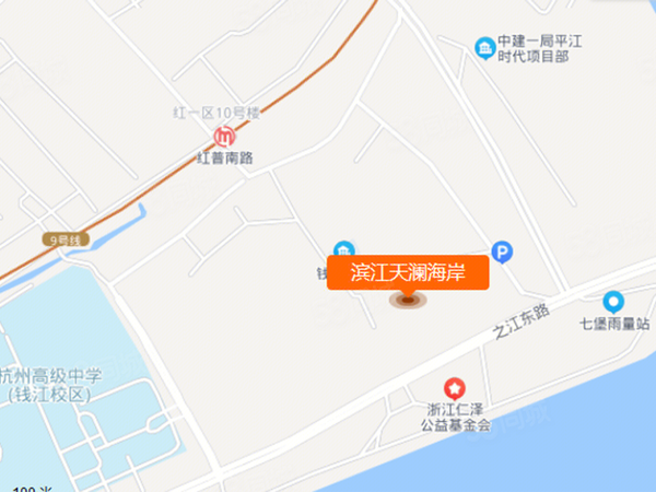 滨江天澜海岸,杭州滨江天澜海岸房价,,滨江天澜海岸物业、户型图、周边配套和交通详情_杭州58爱房