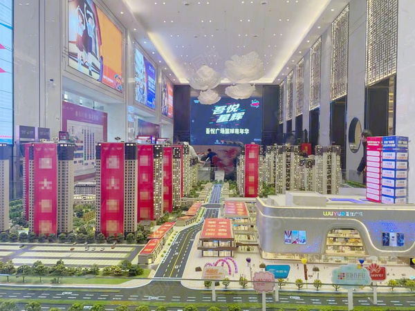滁州吾悦广场规划沙盘