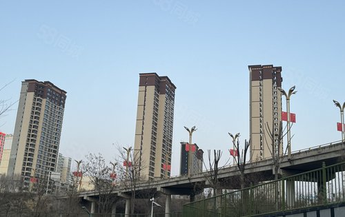 体育场近在咫尺，楼间距宽，