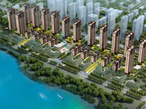 海盛·湖滨豪庭楼盘建筑物外景