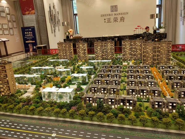 滁州正荣府规划沙盘