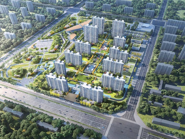 怡海·紫宸院楼盘建筑物外景