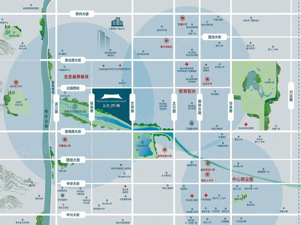 红树长河湾楼盘区位规划