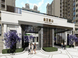 常宁培元街道金正澜山楼盘新房真实图片