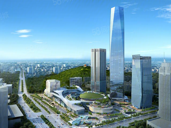 民盈·国贸中心楼盘建筑物外景