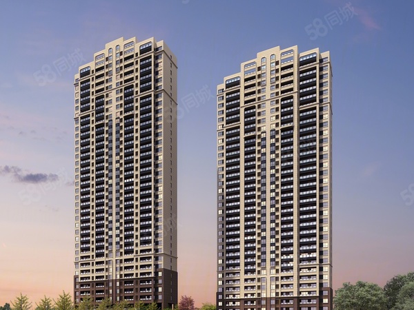 鄂南半山公馆楼盘建筑物外景
