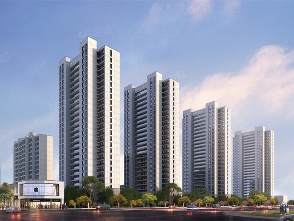 万象紫東城楼盘建筑物外景