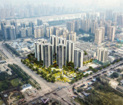 旌阳区城北片区大参林鸿图府楼盘新房真实图片
