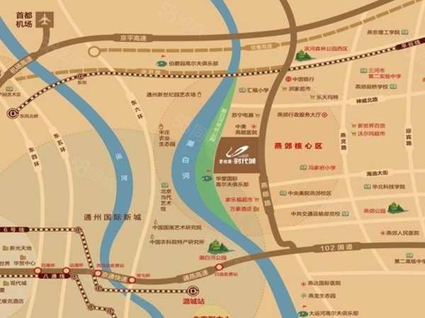 碧桂园时代城楼盘区位规划