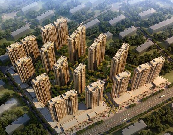 金都九龙城楼盘建筑物外景