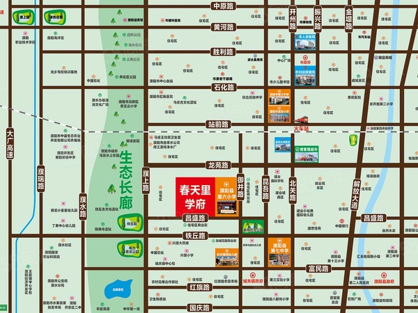 春天里学府楼盘区位规划