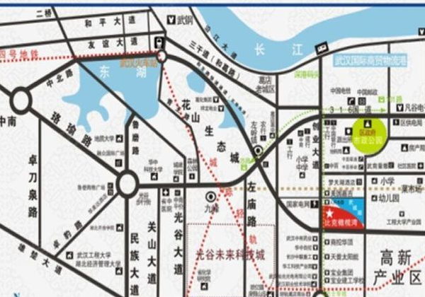 比克橄榄湾楼盘区位规划