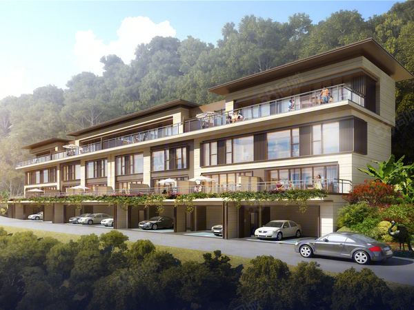 东海鼎山府楼盘建筑物外景