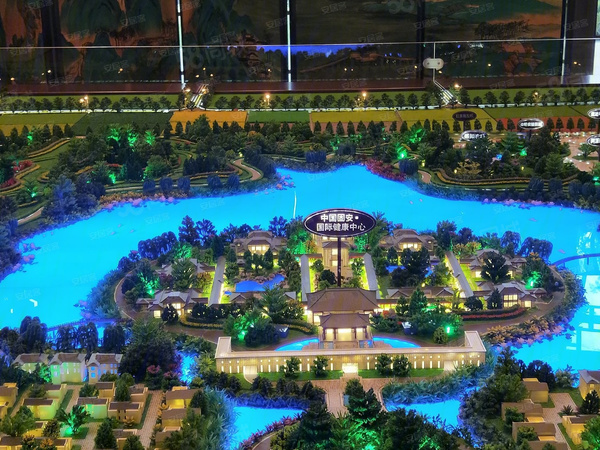 固安来康郡规划沙盘