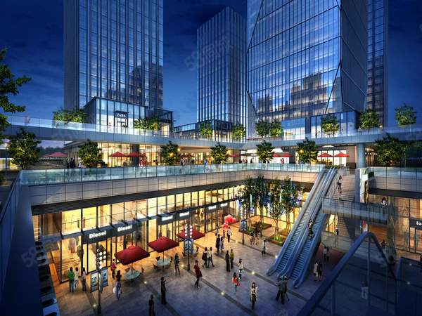 綠地環(huán)球文化金融城樓盤建筑物外景