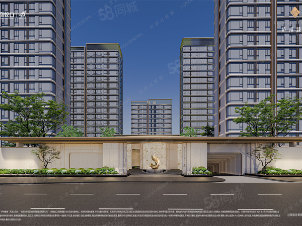 招商庐州臻境楼盘建筑物外景